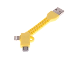 Conector 2 En 1 Semirígido Ip5/6 Y Micro Usb