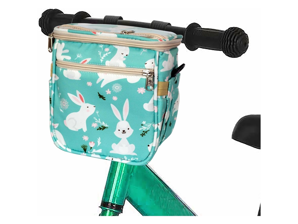 Bolsa impermeable para bicicleta con forma de conejo, fácil de instalar, muy duradera, 21 x 18 cm, Mdug