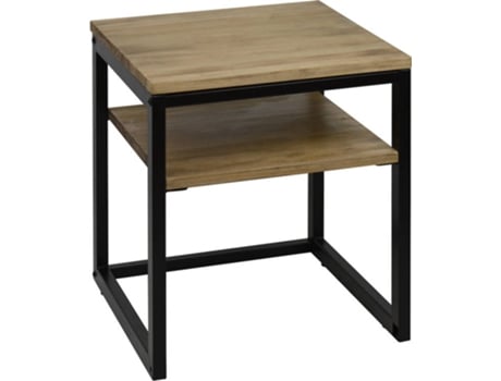 Mesita de noche DS MUEBLES ECO Three Industrial Vintage (40x40x45cm)