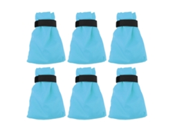 6 Fundas Para Grifos Exteriores, Impermeables, Color Azul, Para Protección Contra Heladas Invernales.