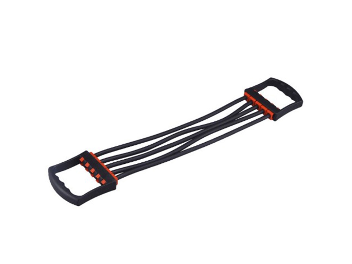 2026rebe-amplificador De Pecho Desmontable Con 5 Bandas De Resistencia Para Entrenamiento De Fuerza Muscular Pecho Rope Negro