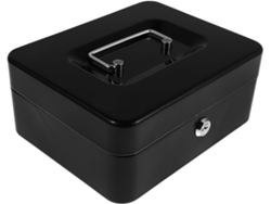 Caja De Seguridad Compacta Con Bandeja Y Cerradura, Caja De Almacenamiento Segura Con Cerradura De Llave.
