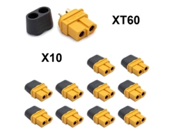 Conector Amass Xt60 - 10pcs