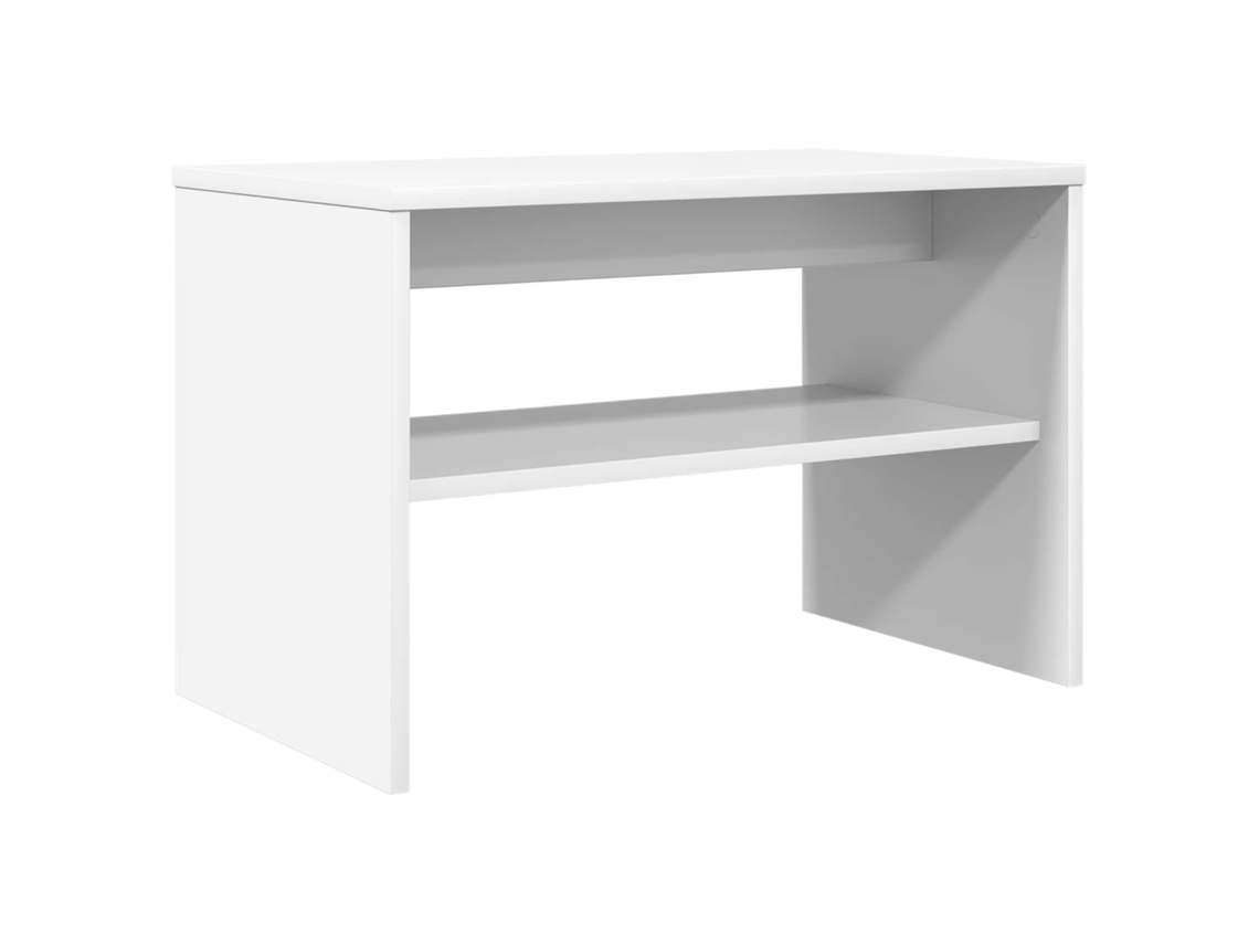 Mueble de TV blanco MAISON EXCLUSIVE en madera procesada 60x35x40 cm