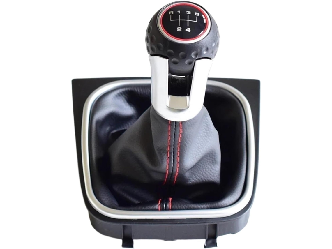Manual De Piezas Automóviles 5 6 Pomo Palanca Cambios Balonmano Con Funda Para Golf A6 Vi Mk6 Gti Gtd R20