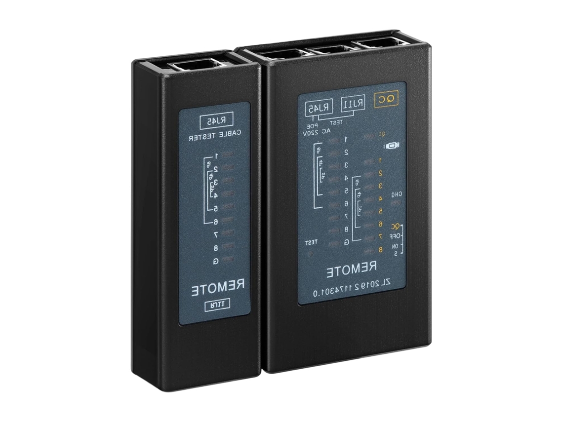 Comprobador Ethernet Compacto De Un Solo Extremo Con Velocidad De 1000 Mbps Y Protección Poet.