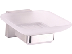 Saboneteira De Aço Inoxidável Escovado, Para Parede, À Ferrugem, Para Banheiro E Cozinha, Com Organizador De Esponja