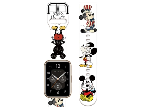 Correa Silicona Suave Personalizada Huawei Watch Fit 2 Mickey