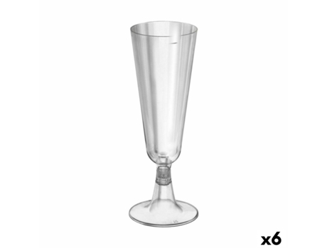 Set de copas reutilizables ALGON Cava 50 Piezas 150 ml (6 Unidades)