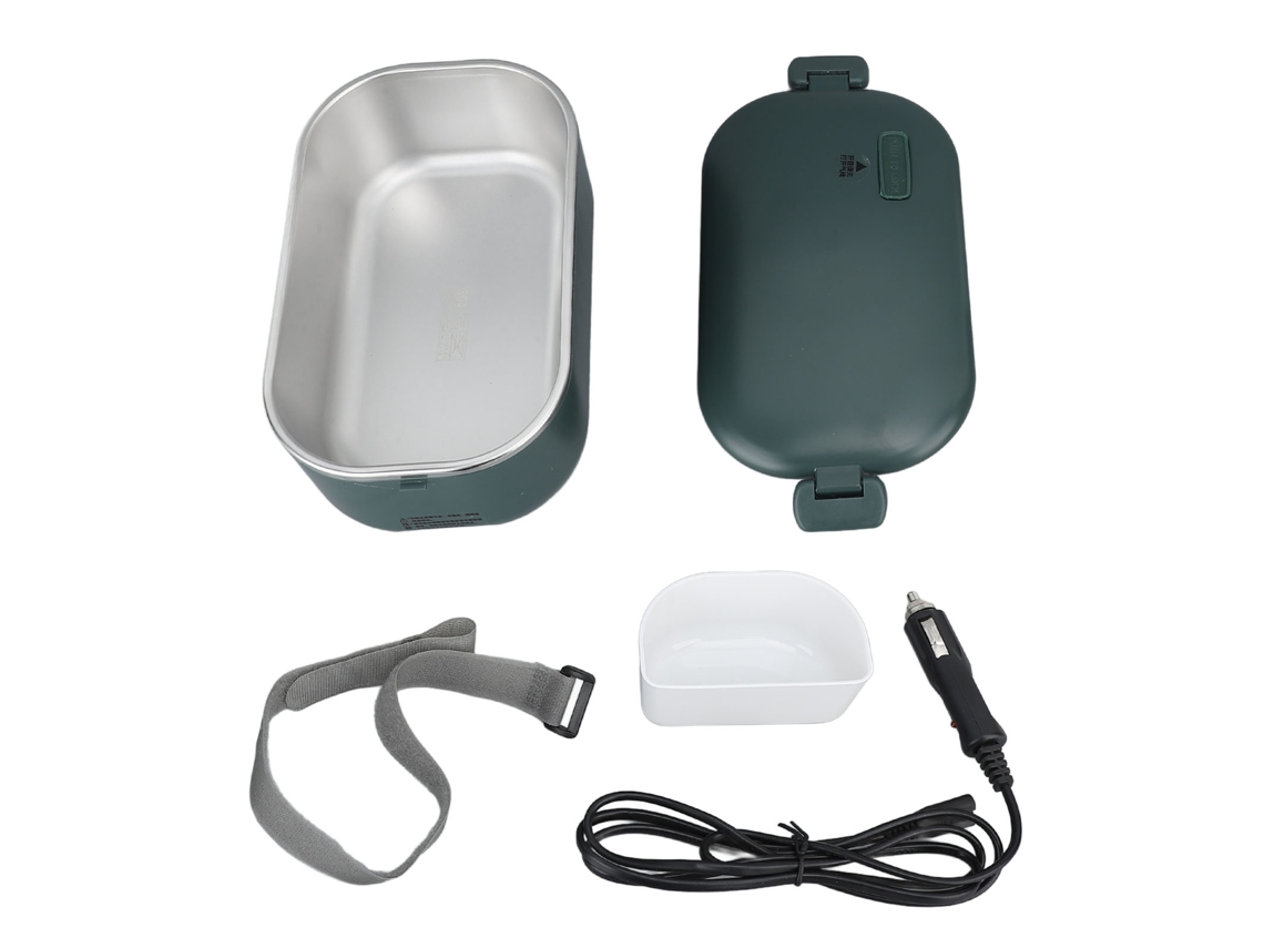 Nevera Eléctrica Portátil De 48 W Y 1 L, Fabricada En Acero Inoxidable 304, Con Calefacción Uniforme, Ideal Para Viajes U Oficina. 12 V.