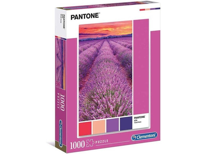 Puzzle CLEMENTONI Campo de Lavandas (1000 Piezas)
