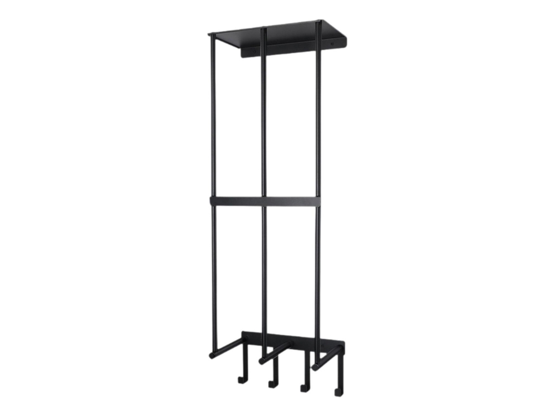 Toallero de pared multifuncional para baño y garaje slowmoose