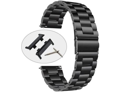 Correa + Herramienta PHONECARE Acero Stainless Lux Oppo Watch 46mm Negro