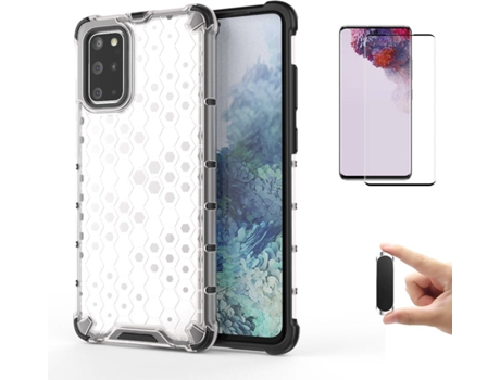 Kit Carcasa, Protector Y Soporte Samsung S20 Plus Flexguard Rumble