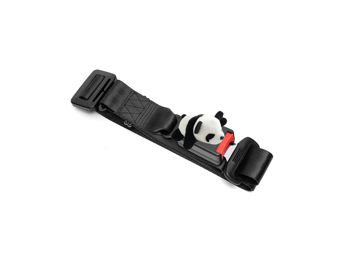 Cinturón de seguridad ajustable para el coche para mujeres embarazadas para evitar la opresión en el vientre y proteger el pecho (Helecho negro) CUICH