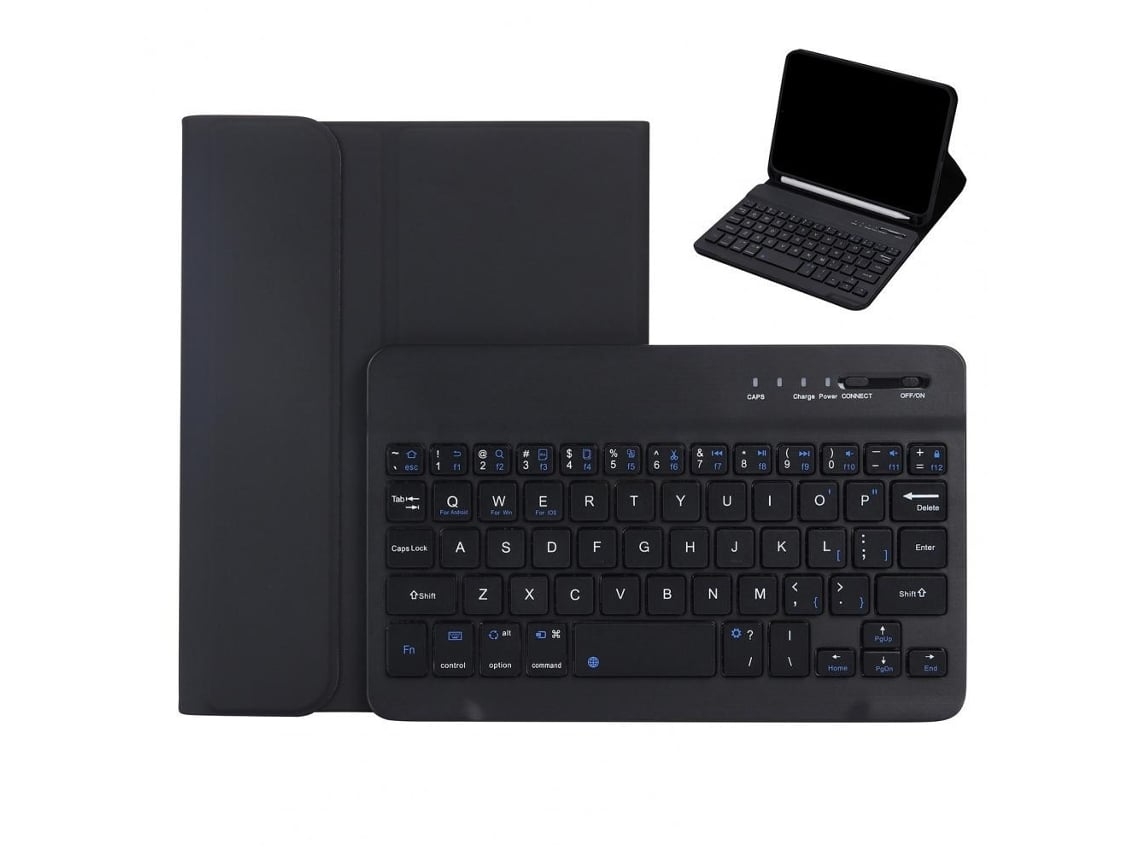 Funda con teclado para iPad Air4 10.9 Negro Gusshious