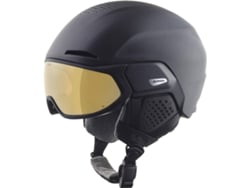 Casco de Esquí ALPINA Alto Q Lite Negro Gris Dorado 59-63 cm