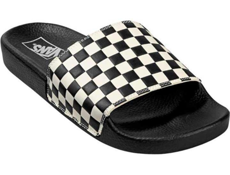 Chanclas VANS Checkerboard Mujer (42 - Blanco y Negro)