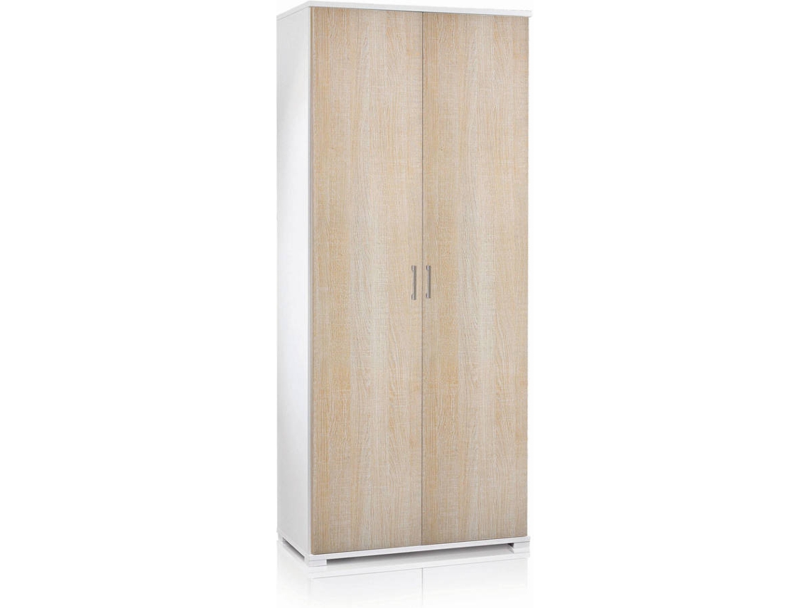 Armario DMORA Roble (Aglomerado de Melamina - 90x195x45 cm)