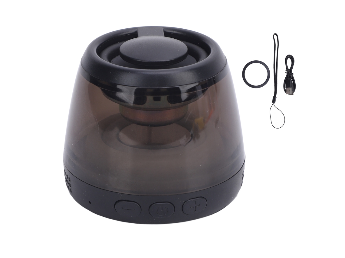 Bj-altavoz Bluetooth Portátil Mini Com Luz Rgb, Som Grave Relaxante E Rotação Para Aliviar O Estresse
