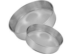 Piezas, 2 Piezas De Tamiz De Harina De Acero Inoxidable De Malla Fina Para Hornear