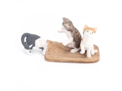 Ats-modelo De Gato Simulación Juguete Exquisito Y Bonito Figura De Animal Mascota Decoración Para Hogar Coche Regalo
