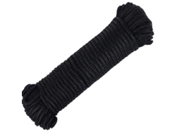 2026-cuerda De Nylon Polipropileno 90 Pies 7mm Para Bandera Camping Senderismo Nudo Interior Exterior Negro