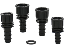 Conector de reparación de manguera de plástico de 1/2'' | Sin marca