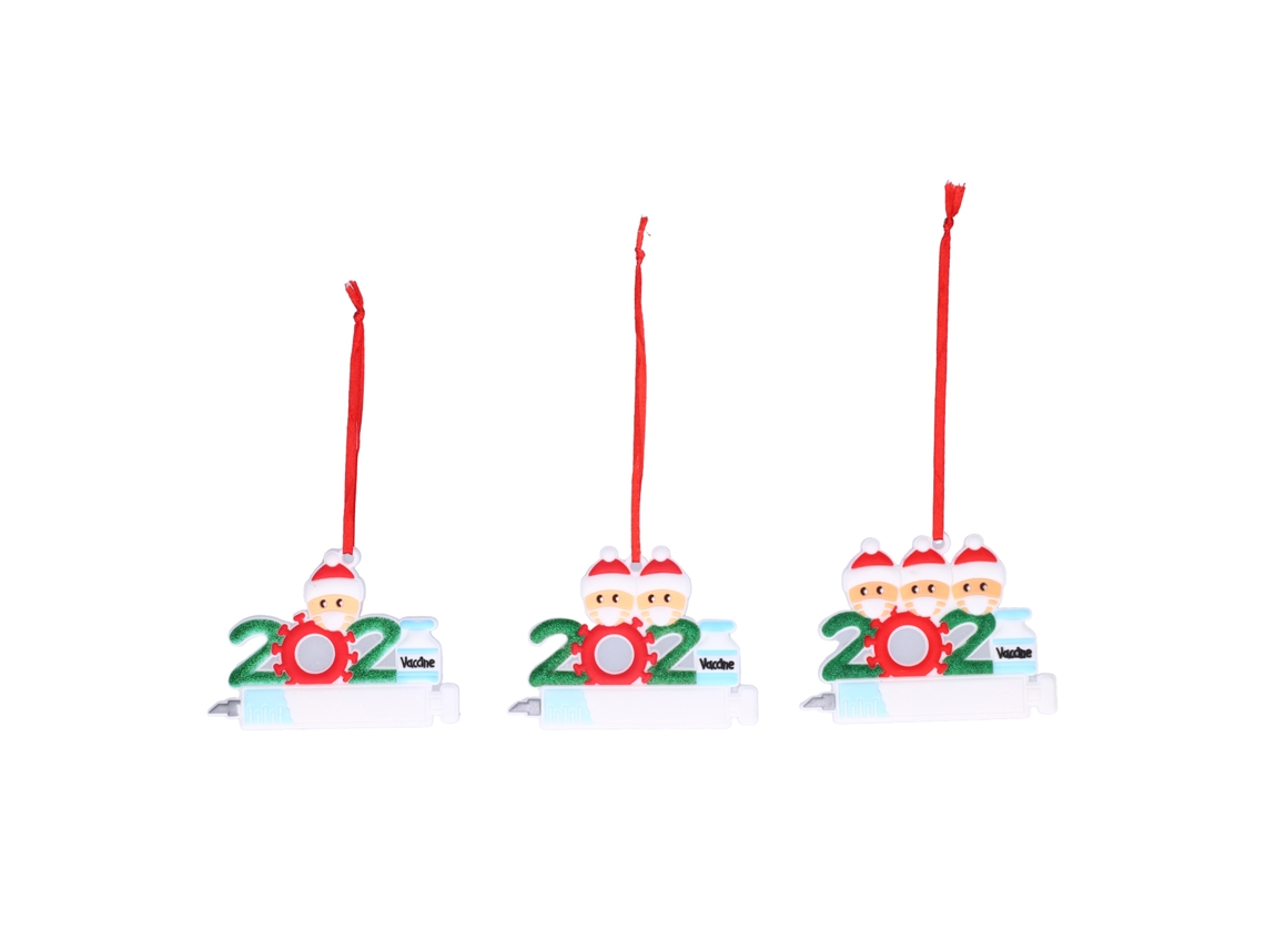 3 Adornos Navideños Personalizados Con Nombre, Serie Muñeco De Nieve, Decoración Para Árbol De Navidad 2021