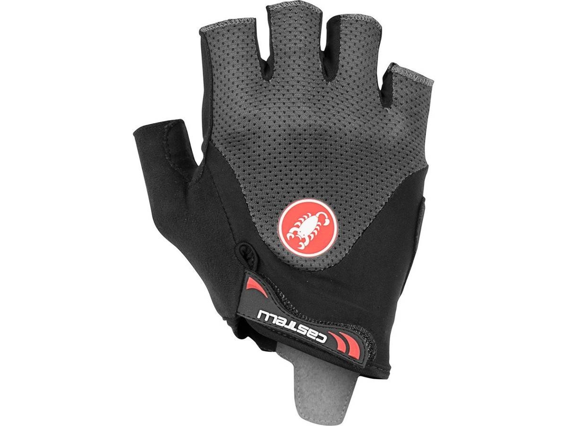Guantes para Hombre CASTELLI Arenberg Gel 2 Gris para Ciclismo (M)