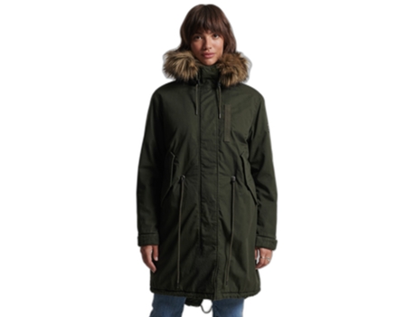 Sudadera SUPERDRY Mujer (36 - Verde)