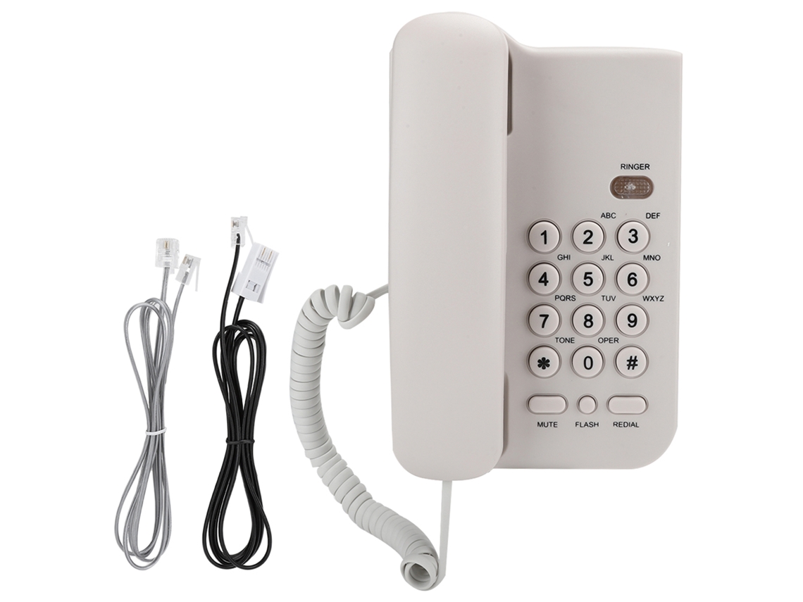 Teléfono Fijo Kx-t3026cid Para Hotel, Hogar, Oficina, Línea Del Reino Unido, Blanco.