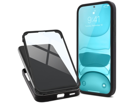 Funda Grados Borde para Samsung MOOZY Transparente