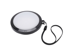 Tapa de lente para balance de blancos con anillo adaptador, accesorio para cámara