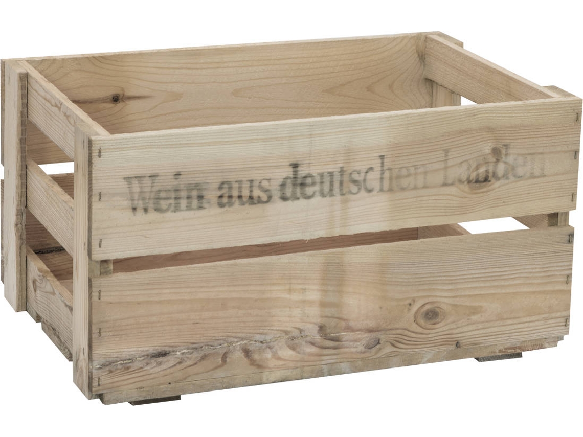 Pieza Decorativa EUROPALMS Case of wine rustic