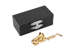 Broche musical de oro único, mini regalo con caja