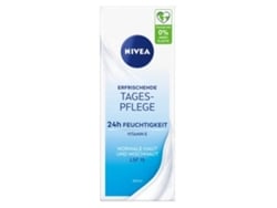 Nivea Crema Hidratante Con Spf 15 Para Piel Normal Y Mixta, 50 Ml