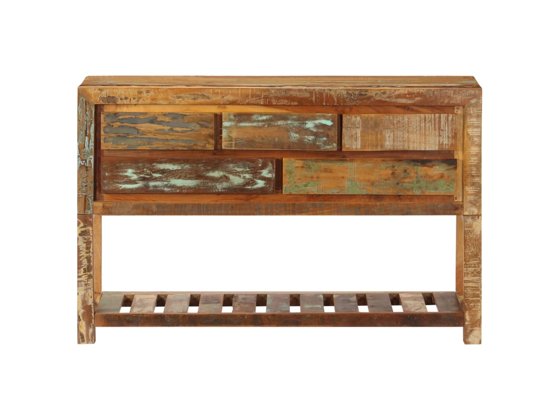 Maison Exclusive - Aparador Madera Maciza Reciclada 120x30x75 Cm