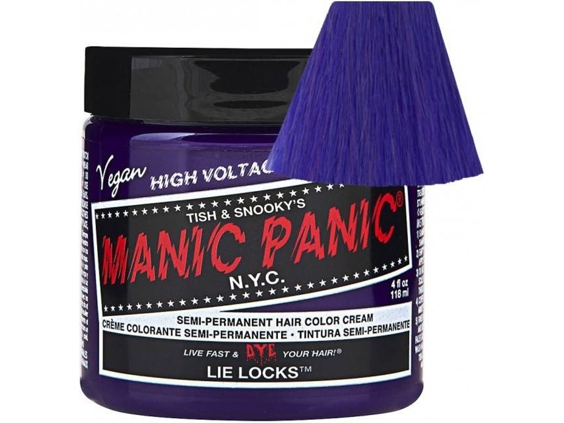 Crema de Coloración  Semi-Permanente MANIC PANIC Lie Locks (118 ml)