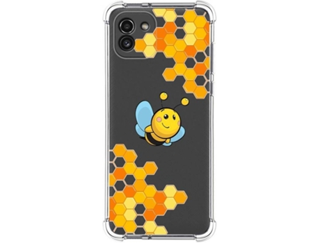 Carcasa para Samsung Galaxy A03 TUMUNDOSMARTPHONE Dibujos Antigolpes Abeja Multicolor