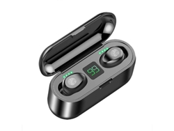 Auriculares Bluetooth True Wireless YDCY impermeables en la oreja inalámbricos con estuche de carga y micrófono