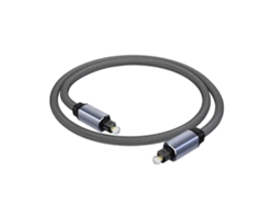 Cable óptico SPDIF macho a macho con revestimiento de nailon trenzado para un sonido superior en televisores, barras de sonido, consolas de juegos y sistemas de cine en casa.