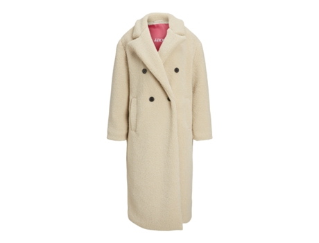 Chaqueta de Mujer JACK & JONES Jxemmy Piel Sintética Beige (XL)