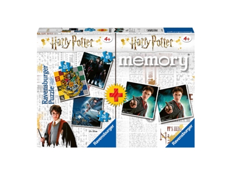Puzzle RAVENSBURGER memory Multipack Harry Potter Puzle de figuras 25 pieza(s) Niños