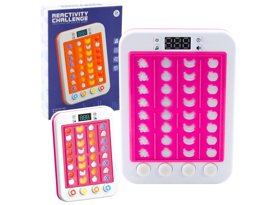 Juego electrónico rítmico Fruit Lights Sounds Pink B.active
