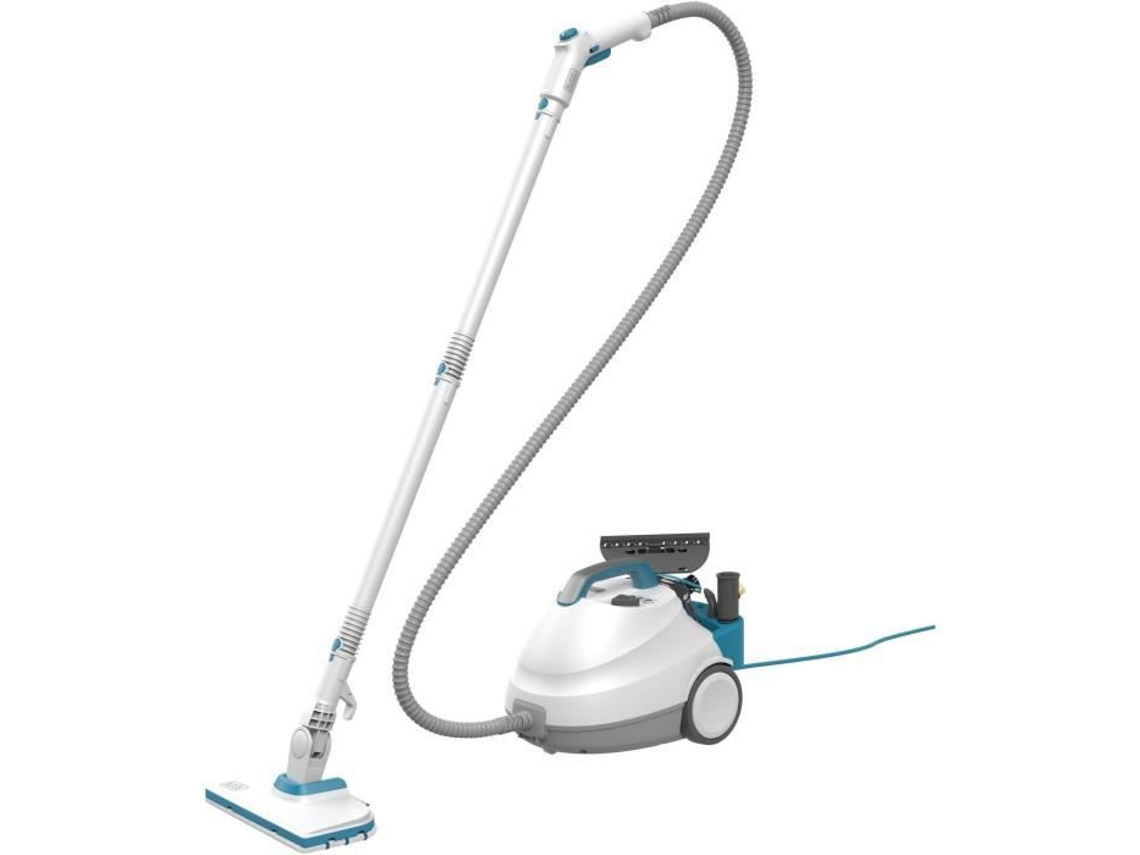 Limpiador a vapor multifunción Blackdecker Bhsmp2314 Qs, 2300 W, depósito de 1,2 l, cable de 8 m, 14 accesorios BLACK+DECKER