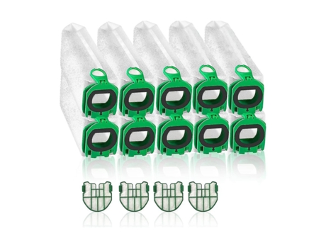 Acessórios de Aspirador Bolsa de polvo compatible con Vorwerk Vb100 Fp100 Vb 100 100 polvo
