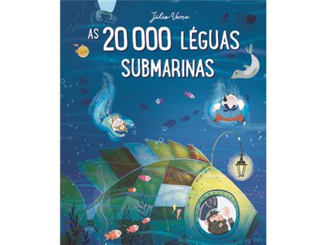 Libro As 20 000 Léguas Submarinas de Yoyo Studios (Portugués)