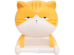 Soporte Decorativo Para Papel Higiénico Con Diseño De Gato, Para Montaje En Pared, No Requiere Perforación, De Pvc, Para Baño.