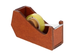 Dispensador de cinta adhesiva de mesa con forma de animal, fabricado en madera resistente, ideal para el hogar y la oficina. GOKOCO